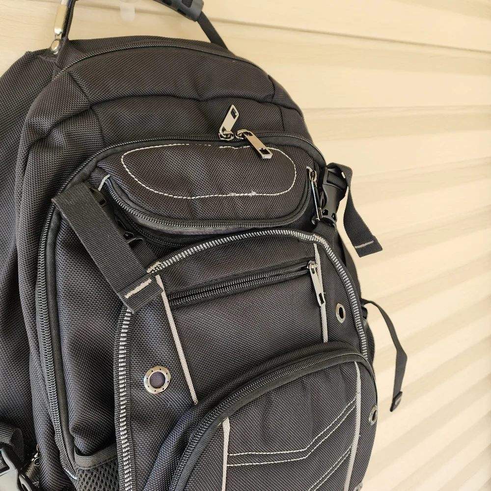 Laptop backpack big XL spacious unisex